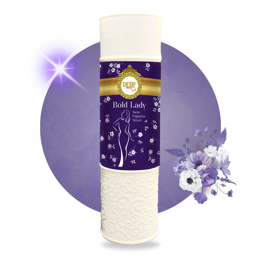 DEEP FRESH TALCUM POWDER BOLD LADY