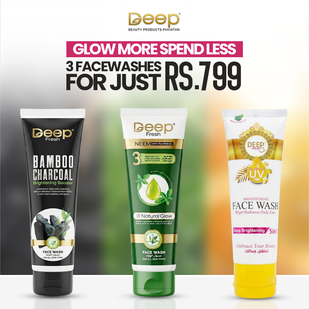 Bundle of 3 Face Washes 75g